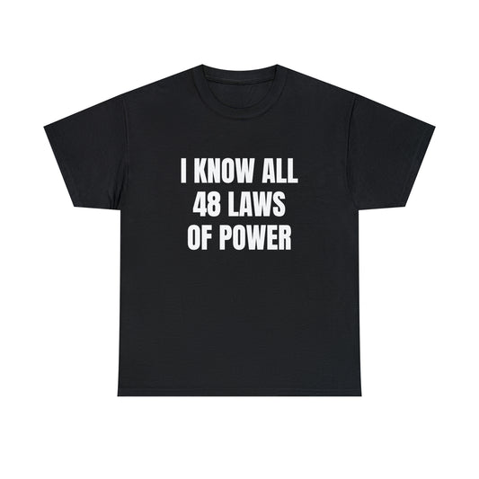 I Know All 48 Laws of Power